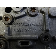 08 Mercedes R230 SL550 valve body with solenoids 7g tronic 722.9, 2202701906