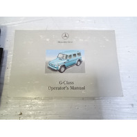 02 Mercedes W463 G500 owner's manual with case 4635841283