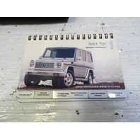 02 Mercedes W463 G500 owner's manual with case 4635841283