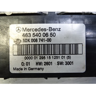 02 Mercedes W463 G500 fuse box, 4635400650 front, SAM
