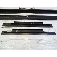 02 Mercedes W463 G500 trim set, illuminated door step sill scuff plate set oem