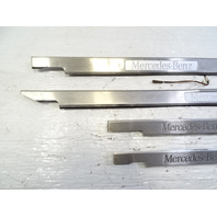 02 Mercedes W463 G500 trim set, illuminated door step sill scuff plate set oem