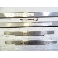 02 Mercedes W463 G500 trim set, illuminated door step sill scuff plate set oem