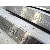 02 Mercedes W463 G500 trim set, illuminated door step sill scuff plate set oem