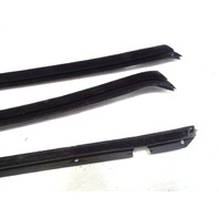 02 Mercedes W463 G500 seals, window scraper strip set (3) inner