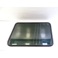 02 Mercedes W463 G500 window glass, left quarter w/seal