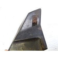 02 Mercedes W463 G500 trim, running board end cap cover, right rear 4638550435