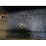 02 Mercedes W463 G500 trim, running board end cap cover, right front, 4638850235