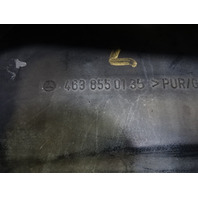 02 Mercedes W463 G500 trim, running board end cap cover, left front, 4638850135