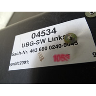 02 Mercedes W463 G500 trim, interior quarter panel, left, black 4636900240