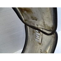 02 Mercedes W463 G500 spare tire chrome surround ring cover