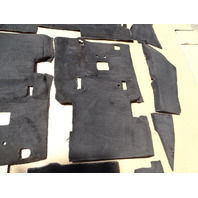 02 Mercedes W463 G500 carpet, interior floor, black