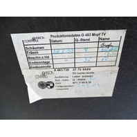 02 Mercedes W463 G500 door panel, black, right front 4637203770