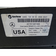 02 Mercedes W463 G500 door panel, left front 4637203900 black/red