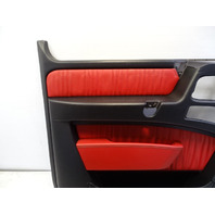 02 Mercedes W463 G500 door panel, left front 4637203900 black/red