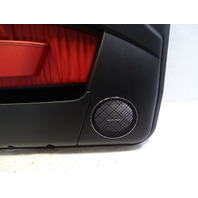 02 Mercedes W463 G500 door panel, left front 4637203900 black/red