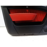 02 Mercedes W463 G500 door panel, left front 4637203900 black/red
