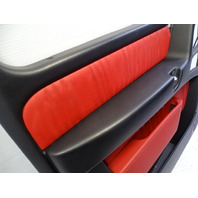02 Mercedes W463 G500 door panel, left front 4637203900 black/red