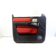 02 Mercedes W463 G500 door panel, left front 4637203900 black/red