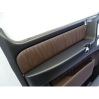 02 Mercedes W463 G500 door panel, left front 4637203900 designo maron brown