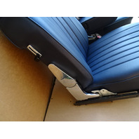 84 Mercedes R107 380SL seat set, front blue