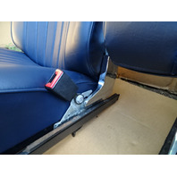 84 Mercedes R107 380SL seat set, front blue