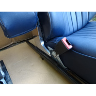 84 Mercedes R107 380SL seat set, front blue