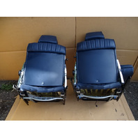 84 Mercedes R107 380SL seat set, front blue