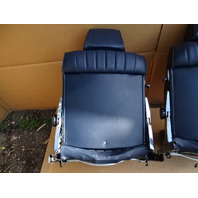 84 Mercedes R107 380SL seat set, front blue