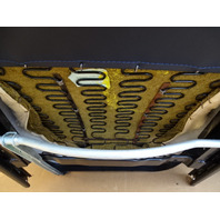 84 Mercedes R107 380SL seat set, front blue