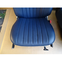84 Mercedes R107 380SL seat set, front blue