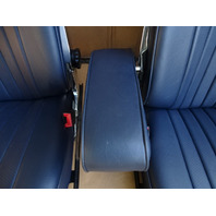 84 Mercedes R107 380SL seat set, front blue