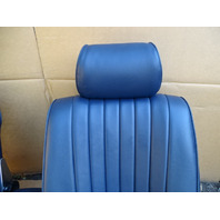 84 Mercedes R107 380SL seat set, front blue