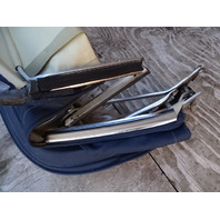84 Mercedes R107 380SL convertible top assembly, blue
