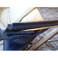 84 Mercedes R107 380SL convertible top assembly, blue