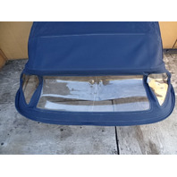 84 Mercedes R107 380SL convertible top assembly, blue