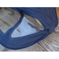 84 Mercedes R107 380SL convertible top assembly, blue