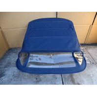 84 Mercedes R107 380SL convertible top assembly, blue