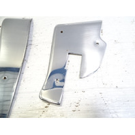 84 Mercedes R107 380SL trim set, door edge chrome covers, left / right