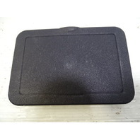 84 Mercedes R107 380SL trim, fuse box cover, blue, passenger footwell