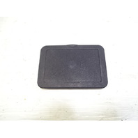 84 Mercedes R107 380SL trim, fuse box cover, blue, passenger footwell