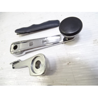 84 Mercedes R107 380SL handle, hard top / soft top release, blue