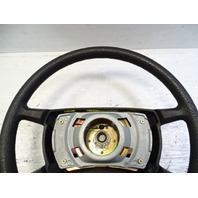84 Mercedes R107 380SL steering wheel, black 1264640017