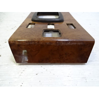 84 Mercedes R107 380SL wood trim, center console, burlwood