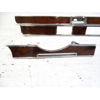84 Mercedes R107 380SL wood trim set, on dash, burlwood  1076890330 1076892071 1076891471 1076891571