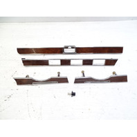 84 Mercedes R107 380SL wood trim set, on dash, burlwood  1076890330 1076892071 1076891471 1076891571