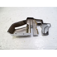 84 Mercedes R107 380SL trim, B pillar cover, left chrome 1076930335