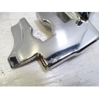 84 Mercedes R107 380SL trim, B pillar cover, right chrome 1076930435