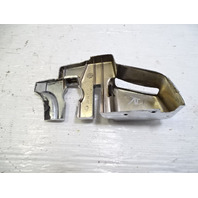 84 Mercedes R107 380SL trim, B pillar cover, right chrome 1076930435