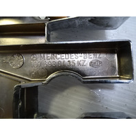 84 Mercedes R107 380SL trim, B pillar cover, right chrome 1076930435